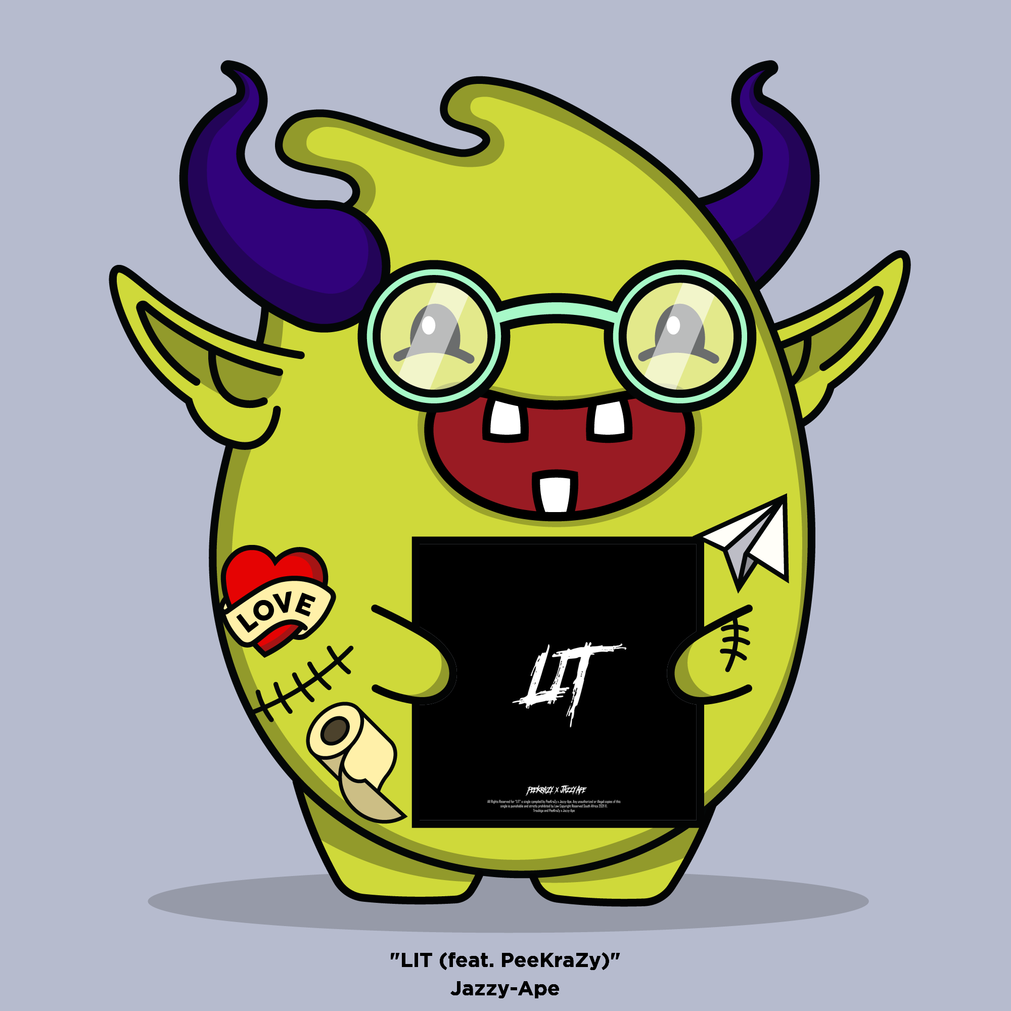 DistroKid Sellouts NFT #307 - LIT (feat. PeeKraZy) by 