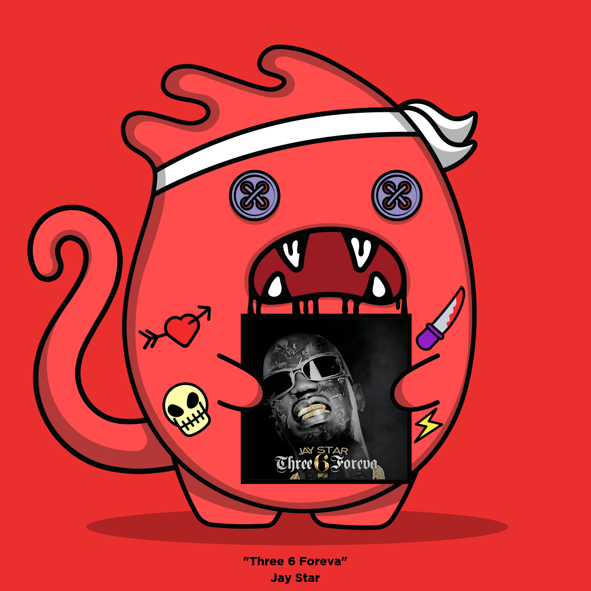 DistroKid Sellouts NFT #2427 - Three 6 Foreva by 