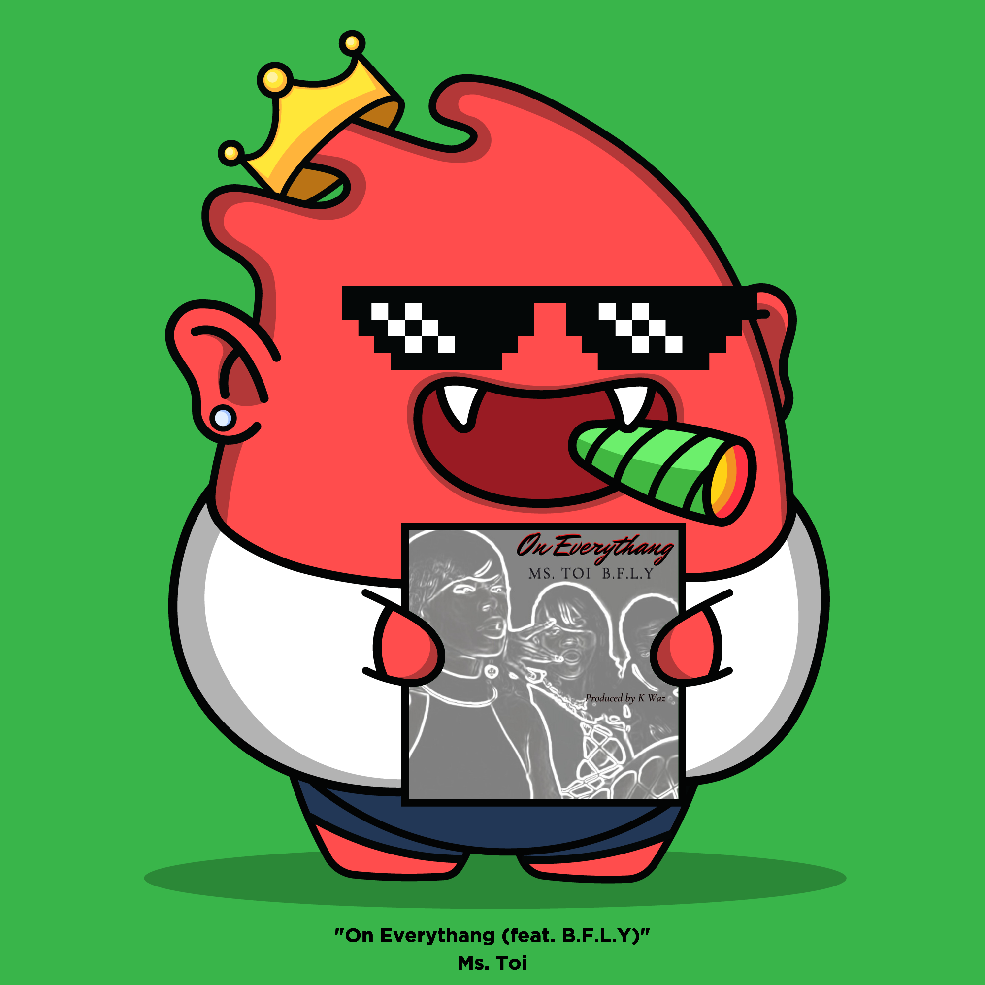 DistroKid Sellouts NFT #8620 - On Everythang (feat. B.F.L.Y) by